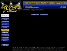 Tablet Screenshot of poseydj.com